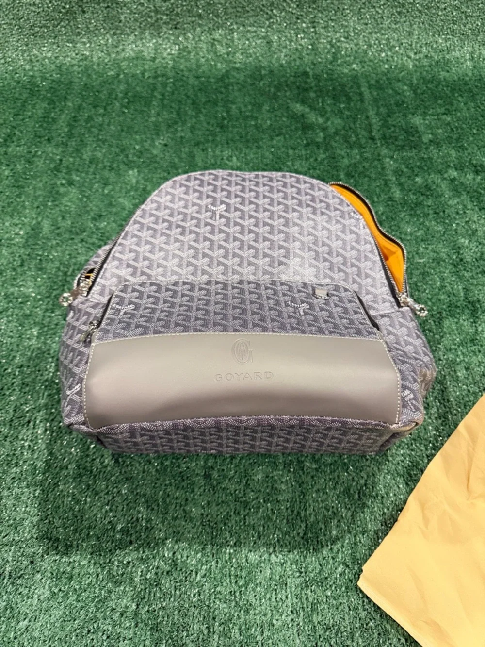 Goyard Dark Grey Backpack - Picture 4 of 5
